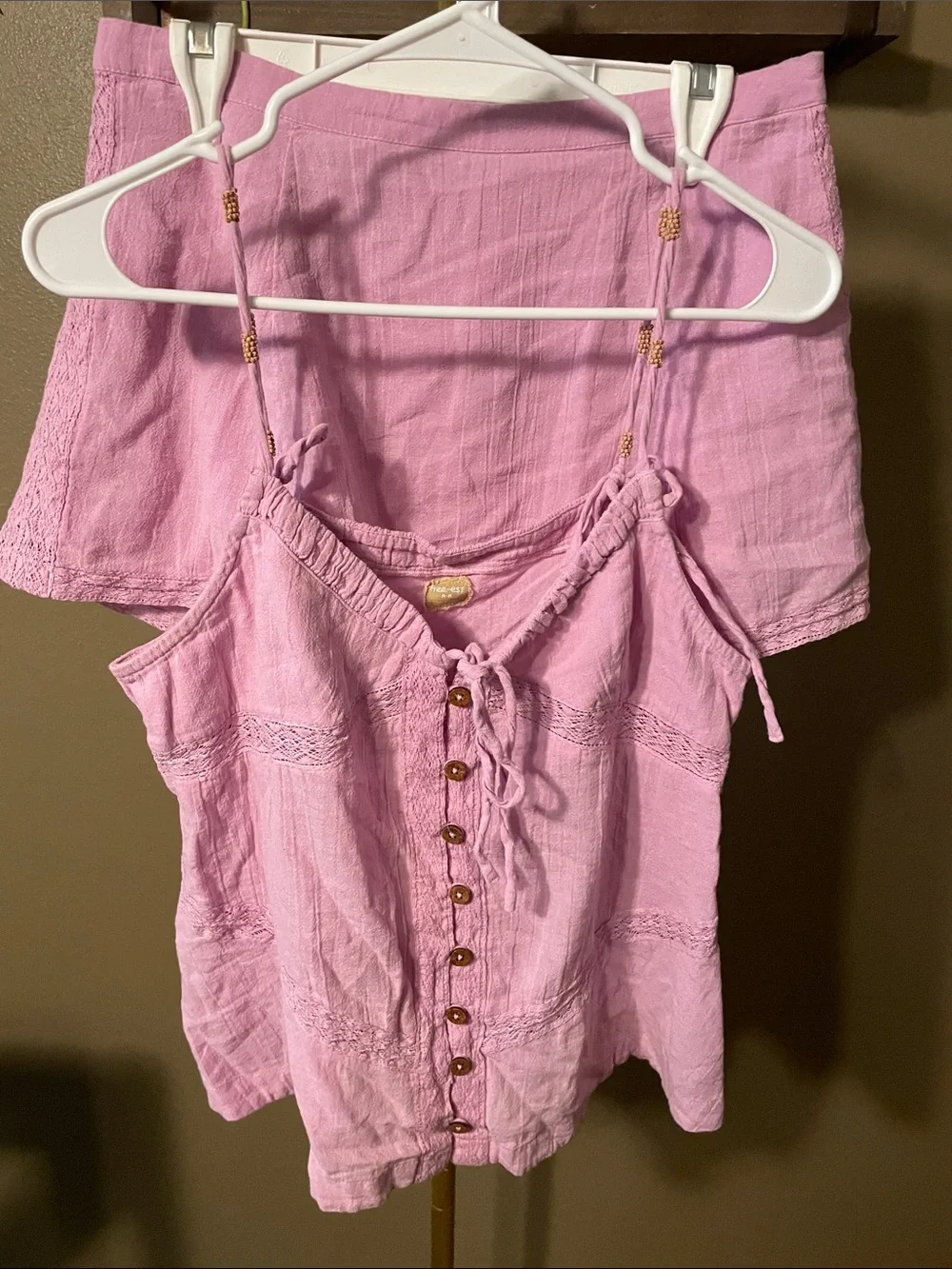Free-eat by Free People Sundew skirt set in Lilac